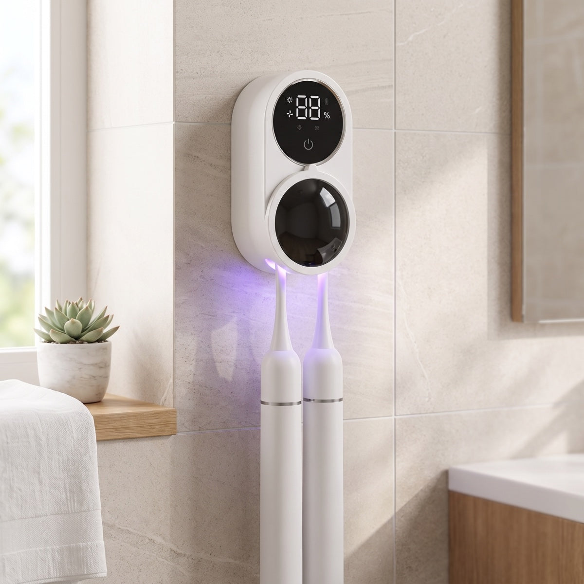 Smart UV Toothbrush Sterilizer